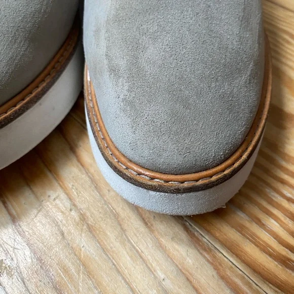 Vince The Warren Slip-on Platform Loafer Suede Size 8.5 - Picture 6 of 12